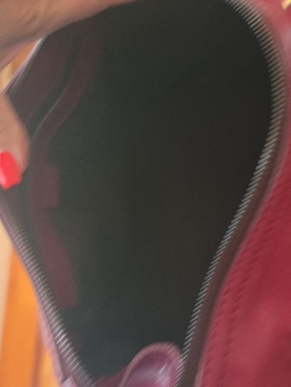 ✨️Vintage CELINE Burgundy Leather Boogie-Style Satchel ✨ NWOT - Picture 10 of 10